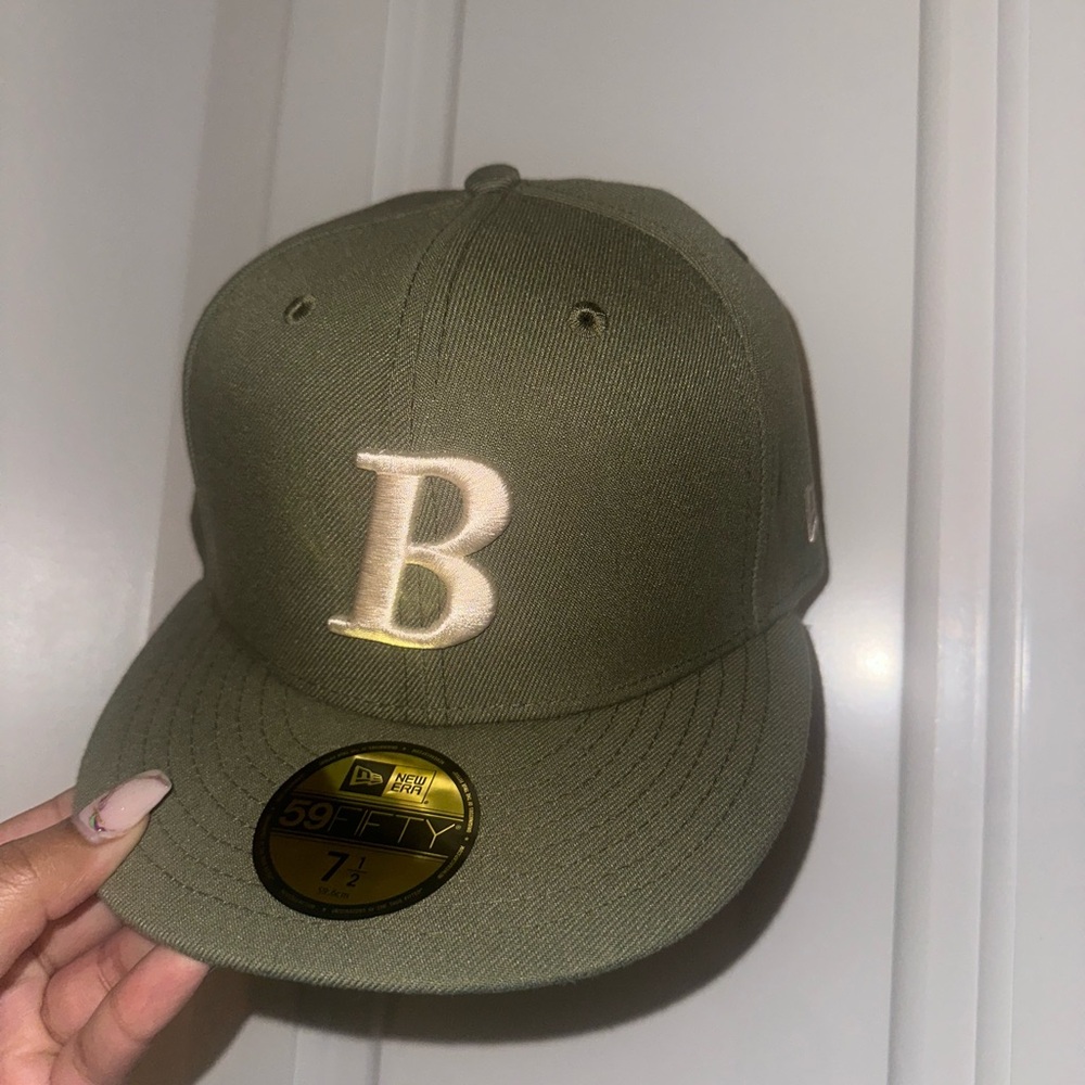 New Era Beignet Boys Olive Green 59FIFTY Cap
